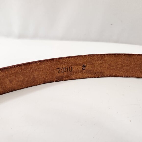 Mens Leather Belt Southwest Navajo Style 42" - Picture 5 of 10